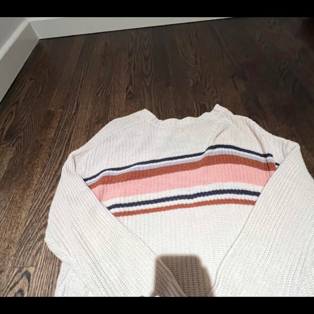 American Eagle striped sweater